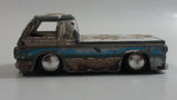 Jada No. 91732 1965 Dodge A-100 Truck White and Blue 1/64 Scale Die Cast Toy Car Vehicle