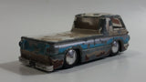 Jada No. 91732 1965 Dodge A-100 Truck White and Blue 1/64 Scale Die Cast Toy Car Vehicle