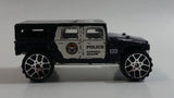 RealToy Hummer #133 Police Anti-Crime Country Sheriff Dark Blue and White Die Cast Toy Car Vehicle