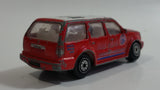 RealToy Ford Explorer Fire Dept Emergency Advanced Detachment 08 Red Die Cast Toy Car Firefighting Rescue Vehicle