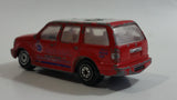 RealToy Ford Explorer Fire Dept Emergency Advanced Detachment 08 Red Die Cast Toy Car Firefighting Rescue Vehicle