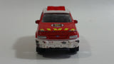 RealToy Ford Explorer Fire Dept Emergency Unit 280 Red Die Cast Toy Car Firefighting Rescue Vehicle