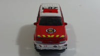 RealToy Ford Explorer Fire Dept Emergency Unit 280 Red Die Cast Toy Car Firefighting Rescue Vehicle