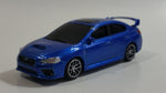 Official Subaru WRX STI Blue 1/64 Scale Die Cast Toy Car Vehicle