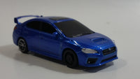 Official Subaru WRX STI Blue 1/64 Scale Die Cast Toy Car Vehicle