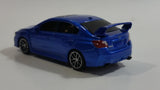 Official Subaru WRX STI Blue 1/64 Scale Die Cast Toy Car Vehicle