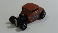 2008 Hot Wheels Customizers Corner Shop '32 Ford Vicky Metallic Copper Die Cast Toy Car Hot Rod Vehicle