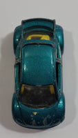 2007 Hot Wheels Pop-Offs Volkswagen New Beetle Cup Metalflake Teal Die Cast Toy Car Vehicle