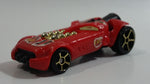 2009 Hot Wheels Rocket Fire Red Die Cast Toy Car Vehicle McDonald's Happy Meal