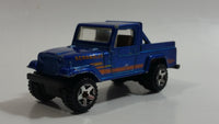 2009 Hot Wheels Heat Fleet Jeep Scrambler Metalflake Blue Die Cast Toy Car Vehicle