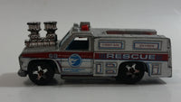 2008 Hot Wheels Rescue Rods Rescue Ranger Truck Silver Grey Die Cast Toy Car Vehicle