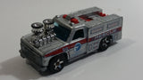 2008 Hot Wheels Rescue Rods Rescue Ranger Truck Silver Grey Die Cast Toy Car Vehicle