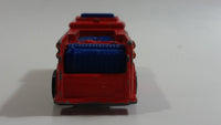 1982 Hot Wheels Fire Eater Red Fire Truck Die Cast Toy Car Vehicle - BW - Blue Lights