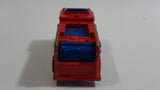 1982 Hot Wheels Fire Eater Red Fire Truck Die Cast Toy Car Vehicle - BW - Blue Lights