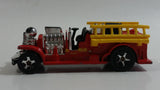 2008 Hot Wheels Old Number 5.5 Fire Truck Red Die Cast Toy Firefighting Rescue Emergency Vehicle