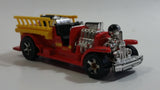 2008 Hot Wheels Old Number 5.5 Fire Truck Red Die Cast Toy Firefighting Rescue Emergency Vehicle