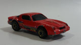 1986 Hot Wheels Chevrolet Camaro Z28 Red Die Cast Toy Muscle Car Vehicle