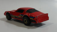 1986 Hot Wheels Chevrolet Camaro Z28 Red Die Cast Toy Muscle Car Vehicle