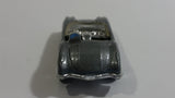 2007 Hot Wheels Engine Revealers '58 Corvette Coupe Convertible Metallic Grey Die Cast Toy Car Vehicle with Opening Hood