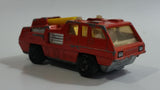 Vintage 1975 Lesney Matchbox Superfast No. 22 Blaze Buster Fire Ladder Truck Die Cast Toy Car Fire Fighting Rescue Emergency Vehicle Made in England