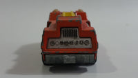 Vintage 1975 Lesney Matchbox Superfast No. 22 Blaze Buster Fire Ladder Truck Die Cast Toy Car Fire Fighting Rescue Emergency Vehicle Made in England