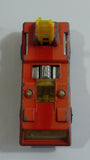 Vintage 1975 Lesney Matchbox Superfast No. 22 Blaze Buster Fire Ladder Truck Die Cast Toy Car Fire Fighting Rescue Emergency Vehicle Made in England