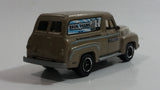 2010 Matchbox Farm Rigs Ford F-100 Panel Delivery (1955) Clay Brown Grey Die Cast Toy Car Vehicle