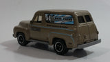 2010 Matchbox Farm Rigs Ford F-100 Panel Delivery (1955) Clay Brown Grey Die Cast Toy Car Vehicle