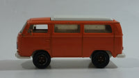 2008 Matchbox Outdoor Adventure Volkswagen T2 Bus 1970 Orange and White Die Cast Toy Car Vehicle