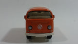 2008 Matchbox Outdoor Adventure Volkswagen T2 Bus 1970 Orange and White Die Cast Toy Car Vehicle