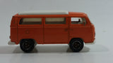 2008 Matchbox Outdoor Adventure Volkswagen T2 Bus 1970 Orange and White Die Cast Toy Car Vehicle