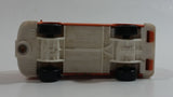 2008 Matchbox Outdoor Adventure Volkswagen T2 Bus 1970 Orange and White Die Cast Toy Car Vehicle