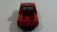 1980s Yatming Chevy Stepside Red Pickup Truck No. 1601 Die Cast Toy Car Vehicle - Made in China