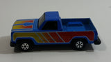 Yatming Chevrolet Pickup Truck No. 813 Blue Die Cast Toy Car Vehicle