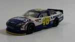 2012 SML Spin Master NASCAR Jimmie Johnson #48 Lowe's Blue and White 1/64 Scale Die Cast Toy Race Car Vehicle