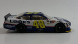 2012 SML Spin Master NASCAR Jimmie Johnson #48 Lowe's Blue and White 1/64 Scale Die Cast Toy Race Car Vehicle