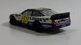 2012 SML Spin Master NASCAR Jimmie Johnson #48 Lowe's Blue and White 1/64 Scale Die Cast Toy Race Car Vehicle