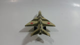 Vintage 1973 Matchbox Sky Busters Mig 21 Camouflage #28 Die Cast Toy Army Military Fighter Jet Airplane