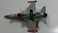 Vintage 1978 Matchbox Sky Busters F16A Dark Blue Grey J-199 Die Cast Toy Army Military Fighter Jet Airplane