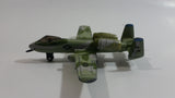 1989 Matchbox Sky Busters A-10 Fairchild Thunderbolt Camouflage IN 149 Die Cast Toy Army Military Fighter Jet Airplane