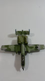 1989 Matchbox Sky Busters A-10 Fairchild Thunderbolt Camouflage IN 149 Die Cast Toy Army Military Fighter Jet Airplane