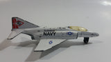 Vintage 1975 Lesney Matchbox Sky Busters Phantom F4E White VF-102 NAVY 5888 Die Cast Toy Army Military Fighter Jet Airplane