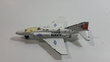 Vintage 1975 Lesney Matchbox Sky Busters Phantom F4E White VF-102 NAVY 5888 Die Cast Toy Army Military Fighter Jet Airplane