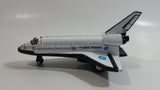 NASA Discovery Shuttle Smithsonian Institute White Pullback Motorized Friction Die Cast Toy Space Exploration Vehicle