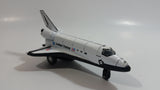 NASA Discovery Shuttle Smithsonian Institute White Pullback Motorized Friction Die Cast Toy Space Exploration Vehicle