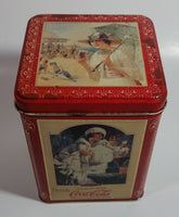 2003 Coca Cola Coke Soda Pop "The Drink of All of The Year" Red 5 1/2" Tall Tin Metal Container