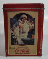 2003 Coca Cola Coke Soda Pop "The Drink of All of The Year" Red 5 1/2" Tall Tin Metal Container