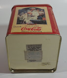 2003 Coca Cola Coke Soda Pop "The Drink of All of The Year" Red 5 1/2" Tall Tin Metal Container