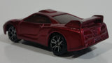 MotorMax 1/64 Scale 6143-6 Dark Red Die Cast Toy Sports Car Vehicle