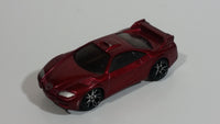 MotorMax 1/64 Scale 6143-6 Dark Red Die Cast Toy Sports Car Vehicle